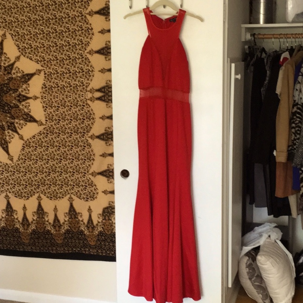 Fit and flare formal dress
